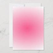 Animals Squish Girl Birthday party 招待状 (裏面)