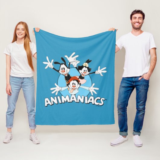 Animaniacs | Warner Siblings Arms Wide Graphic フリースブランケット (インサイチュ)
