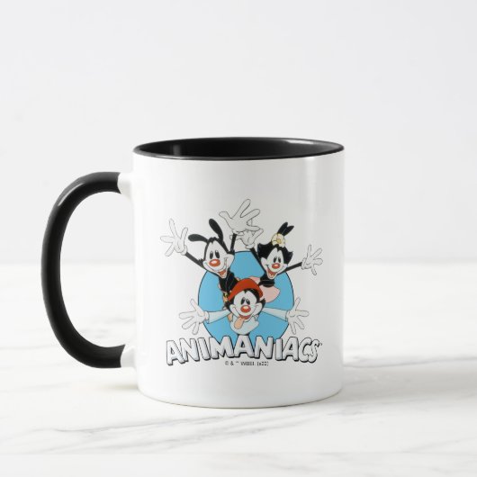 Animaniacs | Warner Siblings Arms Wide Graphic マグカップ (左)