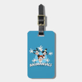 Animaniacs | Warner Siblings Arms Wide Graphic ラゲッジタグ (正面縦)