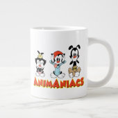 Animaniacs | Warner Siblings "No Evil" Graphic ジャンボコーヒーマグカップ (右)