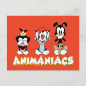 Animaniacs | Warner Siblings "No Evil" Graphic ポストカード (正面)
