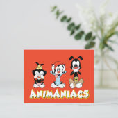 Animaniacs | Warner Siblings "No Evil" Graphic ポストカード (スタンド正面)