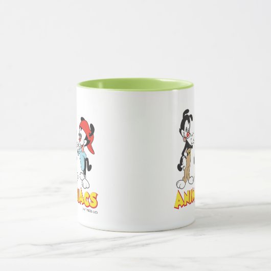 Animaniacs | Yakko, Dot, and Wakko Standing マグカップ (中央)