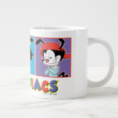 Animaniacs | Yakko, Dot, & Wakko Panel Graphic ジャンボコーヒーマグカップ (右)
