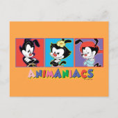 Animaniacs | Yakko, Dot, & Wakko Panel Graphic ポストカード (正面)
