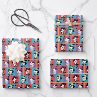 Animaniacs | Yakko, Dot, & Wakko Panel Graphic ラッピングペーパーシート