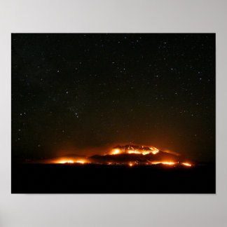 Animas Mountain on Fire ポスター