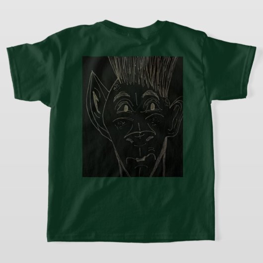 Animated Cartoon Tシャツ (レイダウン裏面)