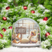 ANIMATED DRUNK DRUCK SNOW GLOBE (クリスマス)