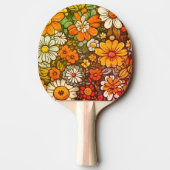 Animated floral arrangement 卓球ラケット (裏面)