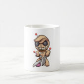 Animated Voodoo Doll コーヒーマグカップ (中央)