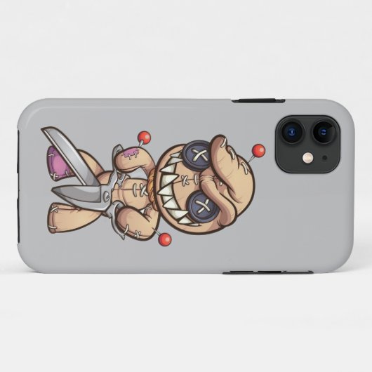 Animated Voodoo Doll Case-Mate iPhoneケース (裏面(横))