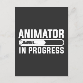 Animatorの学習中 ポストカード