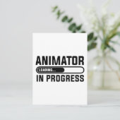 Animatorの学習中 ポストカード (スタンド正面)