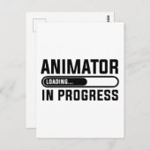 Animatorの学習中 ポストカード (正面/裏面)