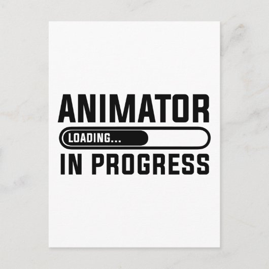 Animatorの学習中 ポストカード (正面)