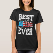 Animator Animation 4th Fourth Of July Usa American Tシャツ (正面)
