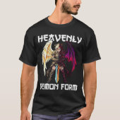 ANIME - 天界の悪魔の姿 Tシャツ (正面)