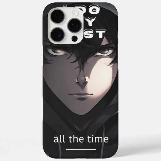 「Anime Aesthetic: All The Time」iPhone 16 Pro Max  Case-Mate iPhoneケース (裏面)