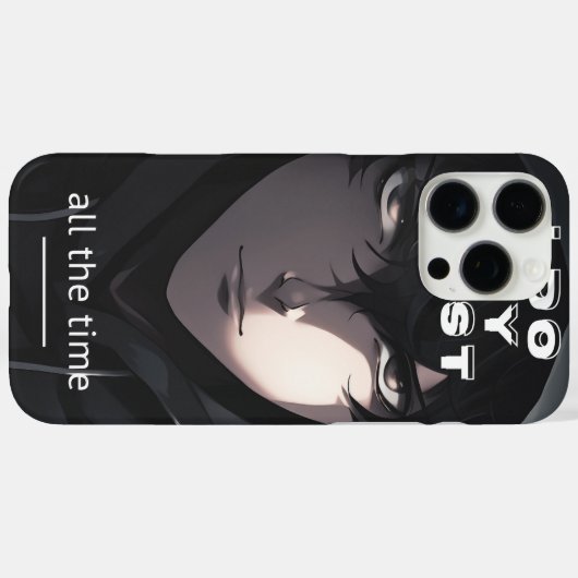 「Anime Aesthetic: All The Time」iPhone 16 Pro Max  Case-Mate iPhoneケース (裏面 (横))