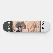 Anime Angel Devil Deck, Room Wall Art スケートボード (横)
