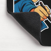 Anime Boy Make It Happen Personalized Mouse Pad マウスパッド (コーナー)