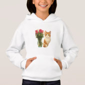 Anime Cat Girls Hoodie Cute Kawaii Kitty (正面)