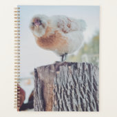 Anime Chicken on Stump Standard Size Planner プランナー手帳 (正面)