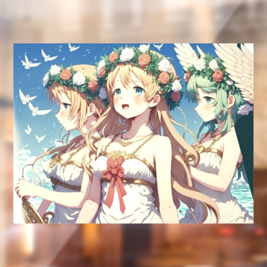 Anime Chor ウィンドウサイン (シート2)