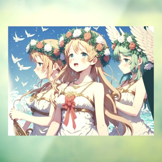 Anime Chor ウィンドウサイン (シート3)