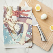 Anime Chor キッチンタオル (四つ折り)