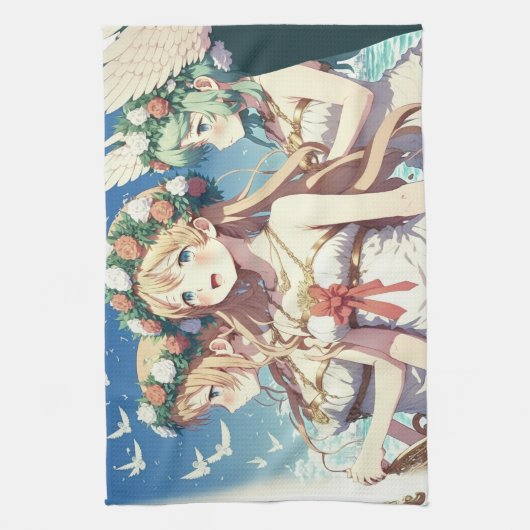 Anime Chor キッチンタオル (縦)