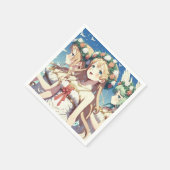 Anime Chor スタンダードカクテルナプキン (角)
