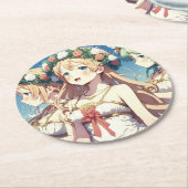 Anime Chor ラウンドペーパーコースター (アングル)