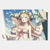 Anime Chor ラッピングペーパーシート (正面3)