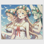 Anime Chor ラッピングペーパー (フラット)