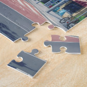 Anime City Street Jigsaw Puzzle – Bright Summer To ジグソーパズル (側面)