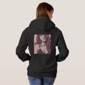 Anime Cosplay Ethereal Vector Portrait Hoodie パーカ (裏面フル)