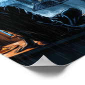 Anime Cozy Rain Window Wall Art ポスター (角)