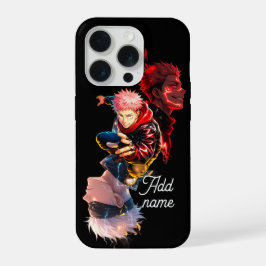 Anime Custom Name Phone Case – Personalized Jujuts iPhone 15 Proケース