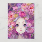 Anime Dappled Sunファンタジー・グラフィック ポストカード (正面)