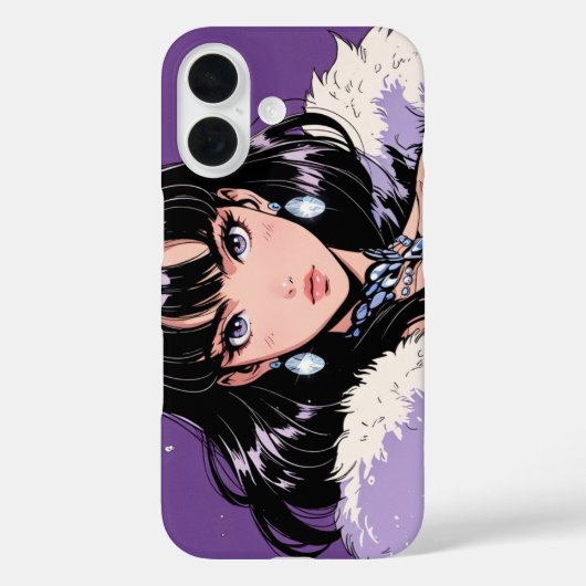 Anime diva iPhone / iPadケース Case-Mate iPhoneケース (裏面)