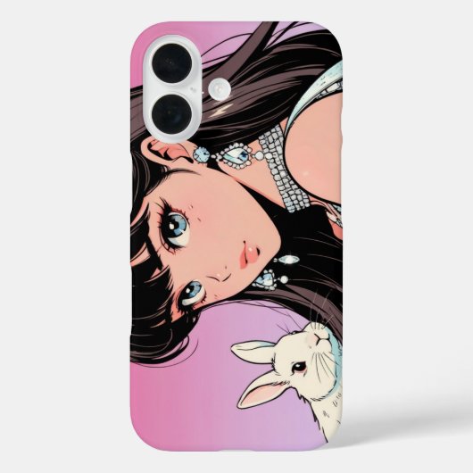 Anime diva iPhone / iPadケース Case-Mate iPhoneケース (裏面)