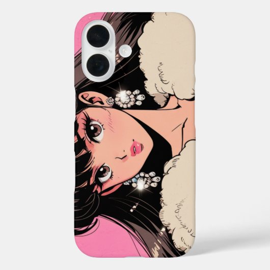 Anime diva iPhone / iPadケース Case-Mate iPhoneケース (裏面)