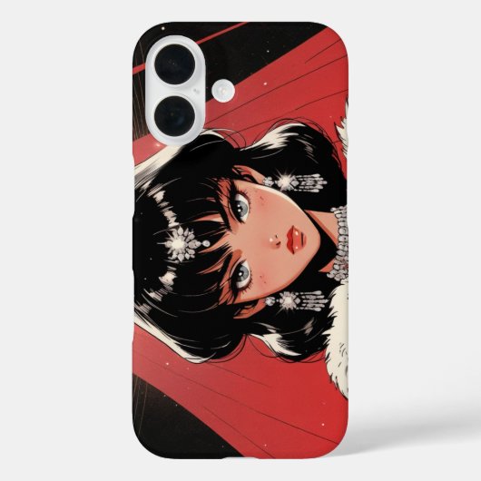 Anime diva iPhone / iPadケース Case-Mate iPhoneケース (裏面)