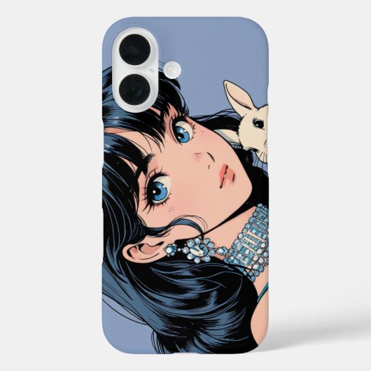 Anime diva iPhone / iPadケース Case-Mate iPhoneケース (裏面)