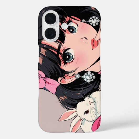Anime diva iPhone / iPadケース Case-Mate iPhoneケース (裏面)