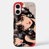 Anime diva iPhone / iPadケース Case-Mate iPhoneケース (裏面)
