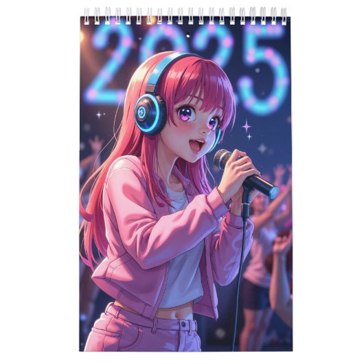 Anime Dreams 2025 – カレンダー (カバー)